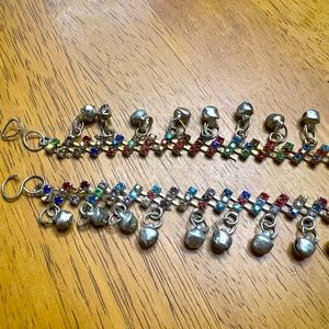 Brand New✨ Anklets ,Set of Two Multi colored Anklets 🎨